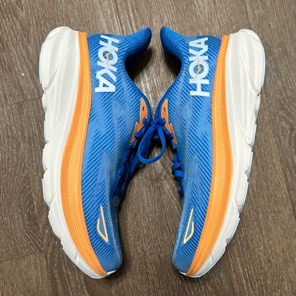 Hoka Mens Clifton 9 Running Shoe Sneaker Blue New Size 10 Blue - Picture 8 of 11